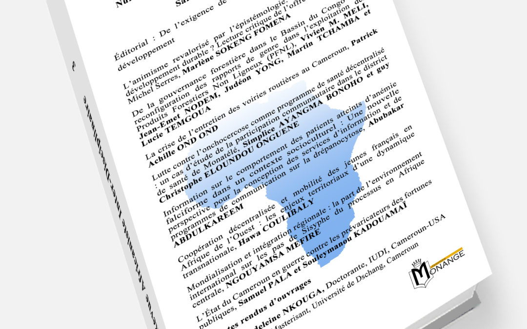 Revue Africaniste Inter-Disciplinaire – RAID N°3