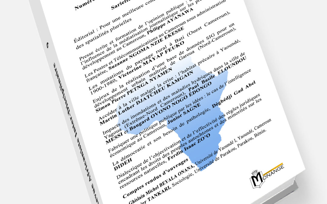 Revue Africaniste Inter-Disciplinaire – RAID N°9