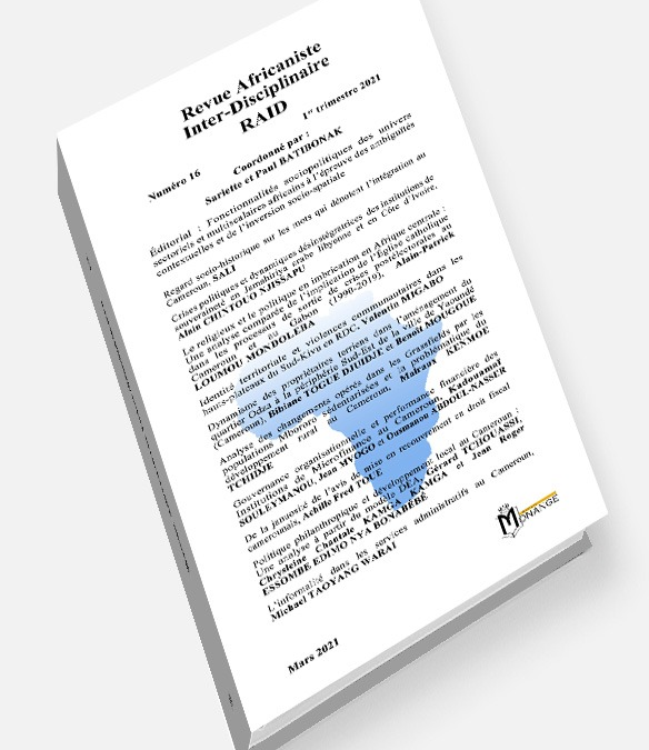 Revue Africaniste Inter-Disciplinaire – RAID N°16