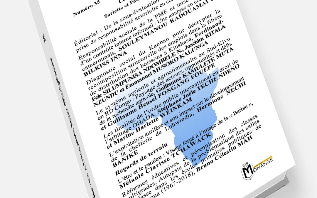 Revue Africaniste Inter-Disciplinaire – RAID N°35