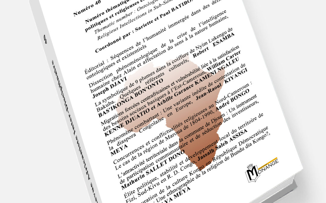 Revue Africaniste Inter-Disciplinaire – RAID N°40