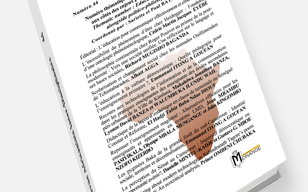 Revue Africaniste Inter-Disciplinaire – RAID N°44