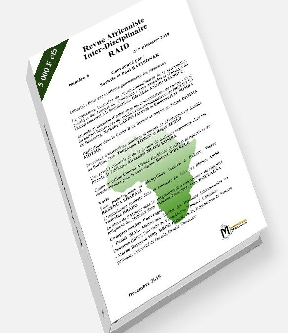 Revue Africaniste Inter-Disciplinaire – RAID N°8