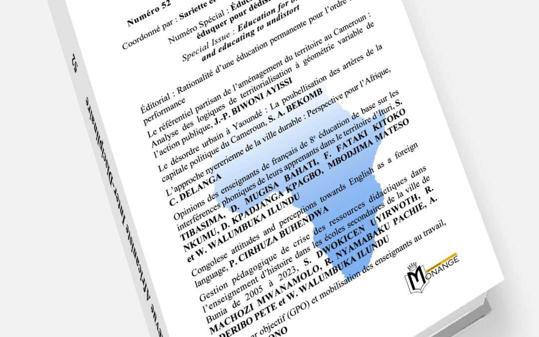 Revue Africaniste Inter-Disciplinaire – RAID N°52