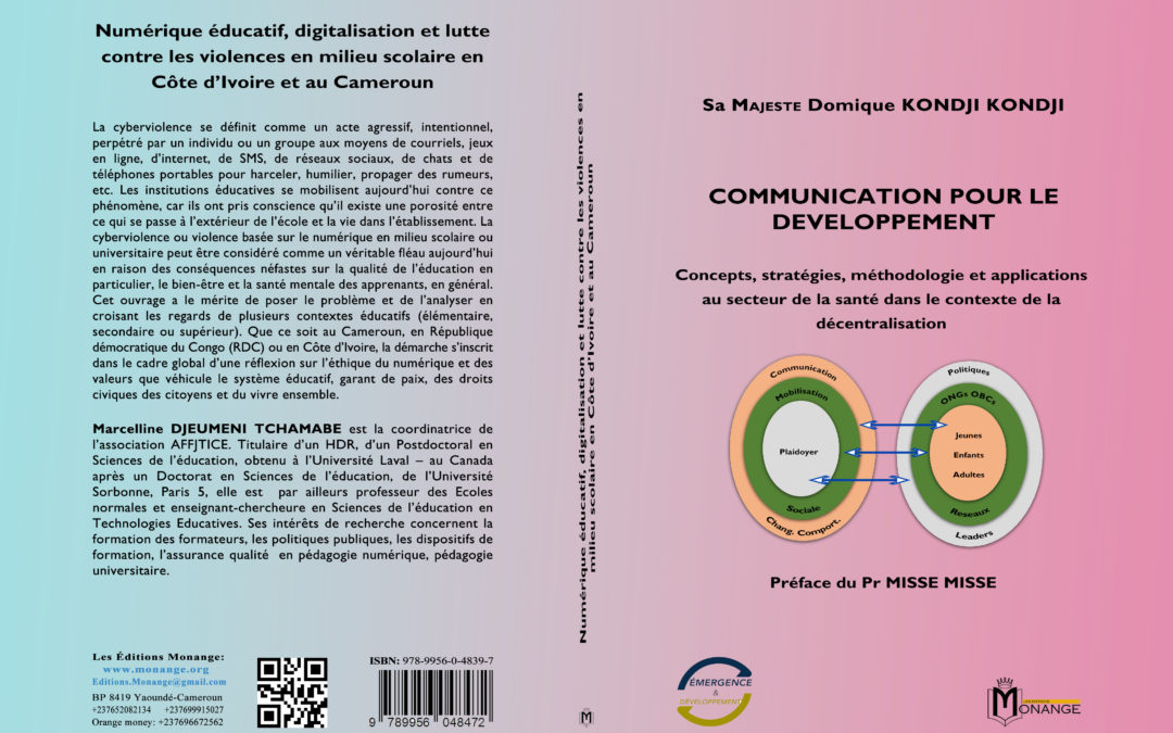 ISBN : 978-9956-0-4849-6, SA MAJESTÉ DOMINIQUE KONDJI KONDJI, COMMUNICATION POUR LE DÉVELOPPEMENT, 30 mars 2024.