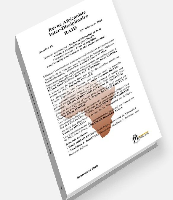 Revue Africaniste Inter-Disciplinaire – RAID N°12