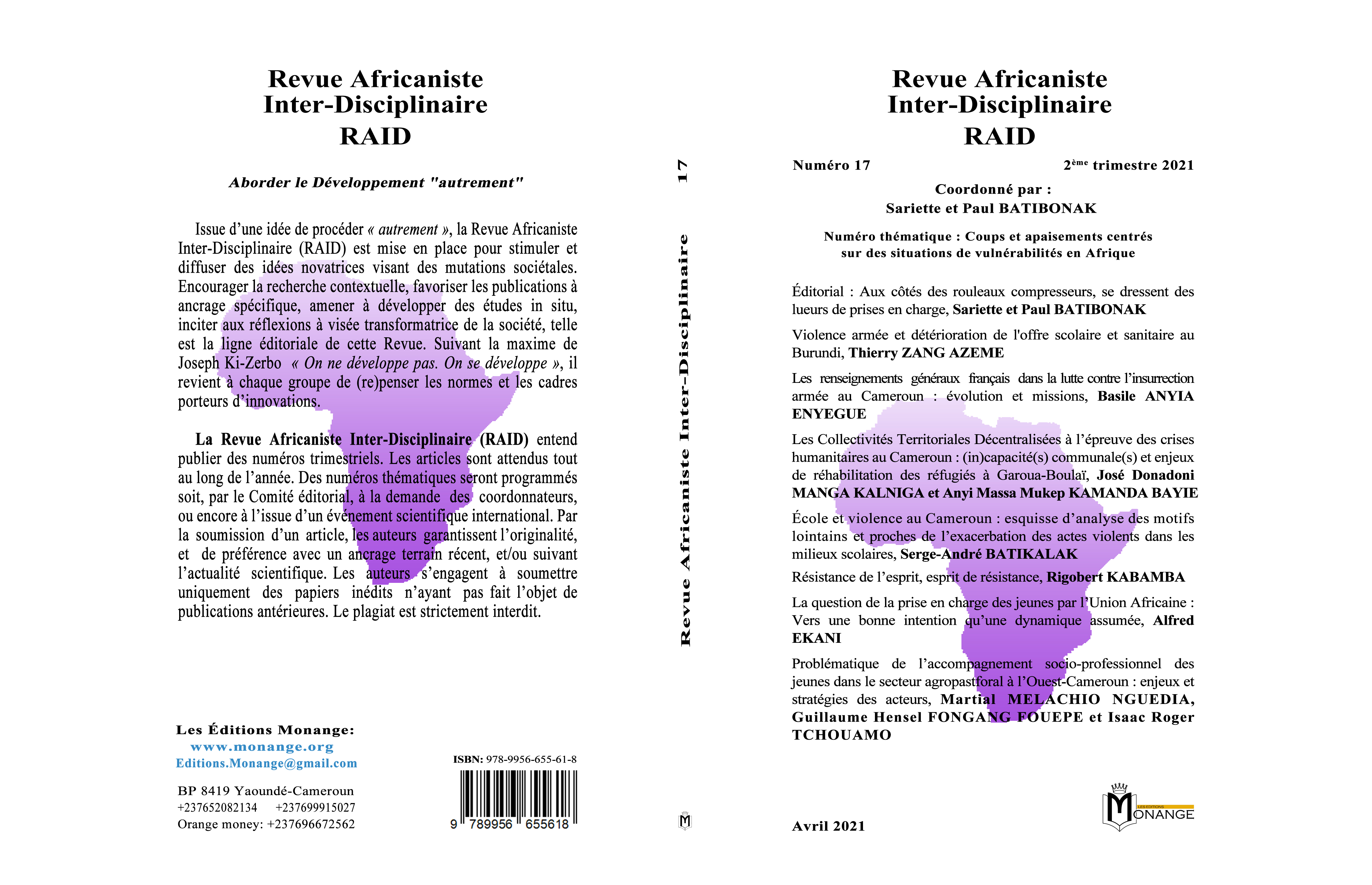 RAID 17 COVER RAID 17 COVER