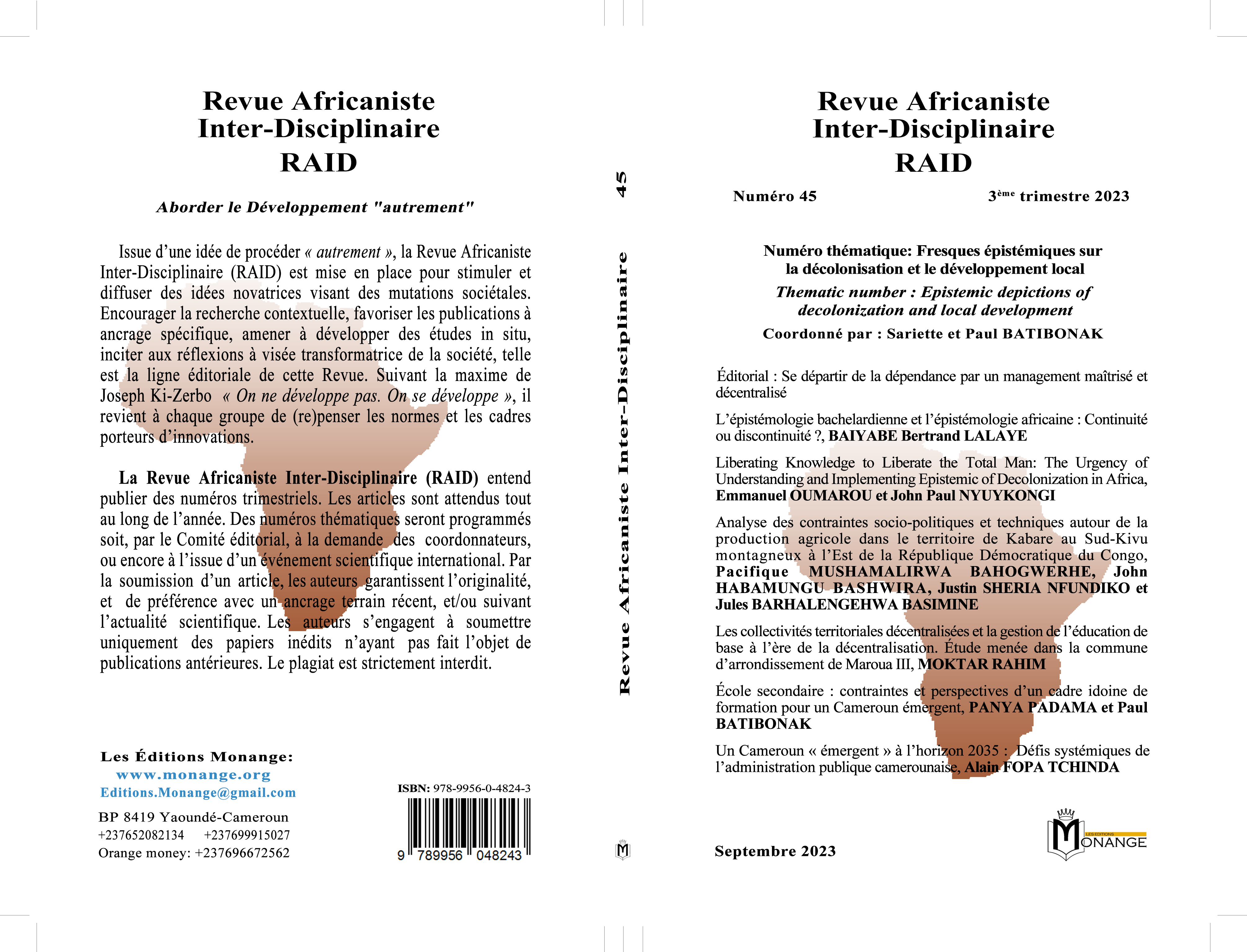 RAID 45 COVER RAID 45 COVER