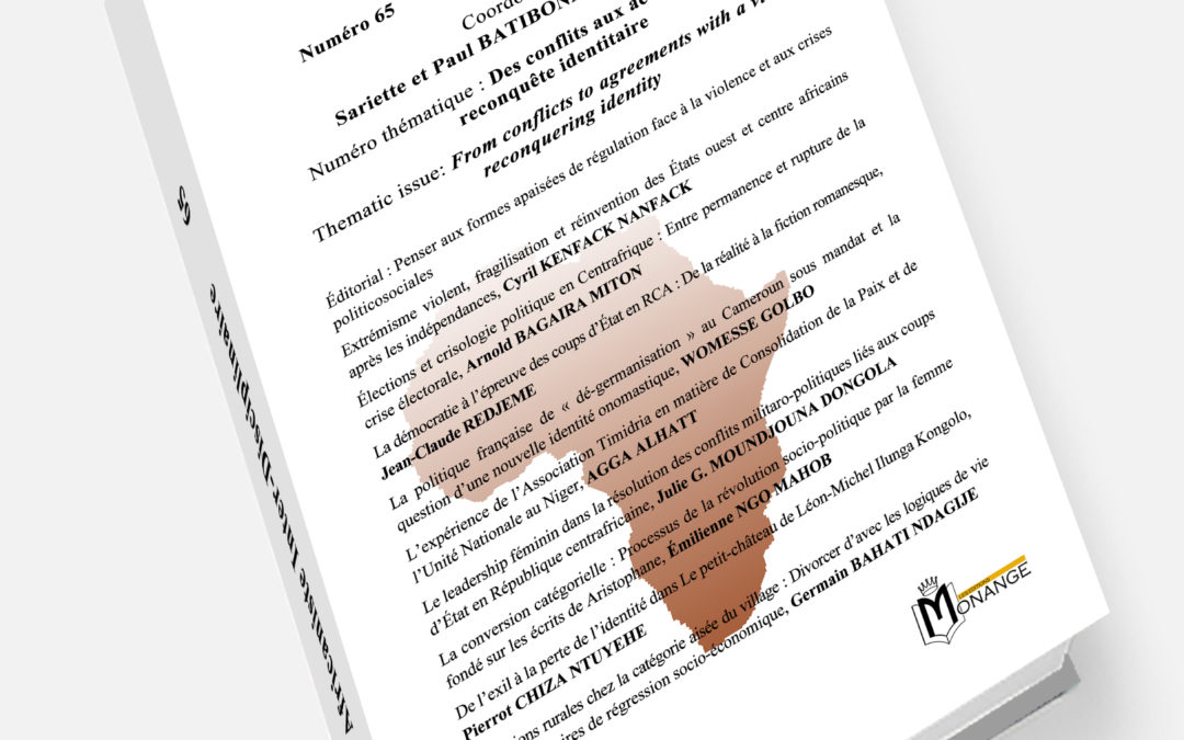 Revue Africaniste Inter-Disciplinaire – RAID N°65