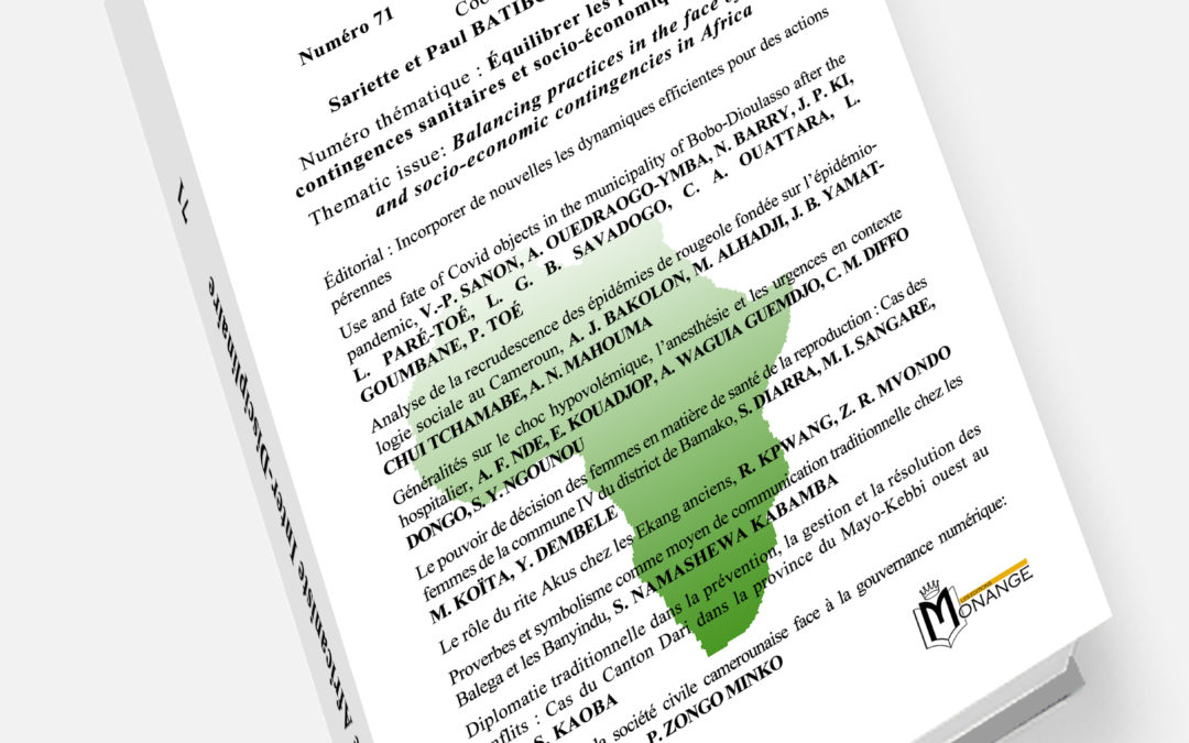 Revue Africaniste Inter-Disciplinaire – RAID N°71