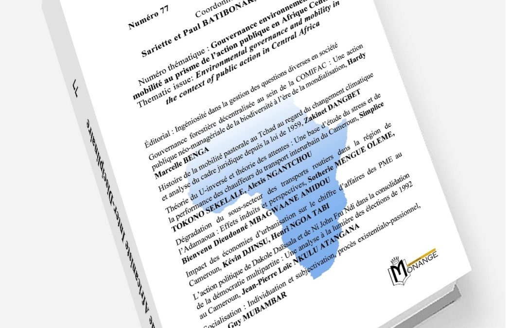 Revue Africaniste Inter-Disciplinaire – RAID N°77