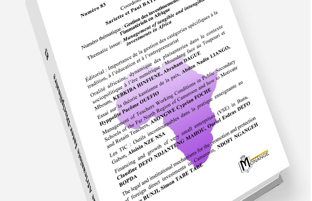 Revue Africaniste Inter-Disciplinaire – RAID N°83