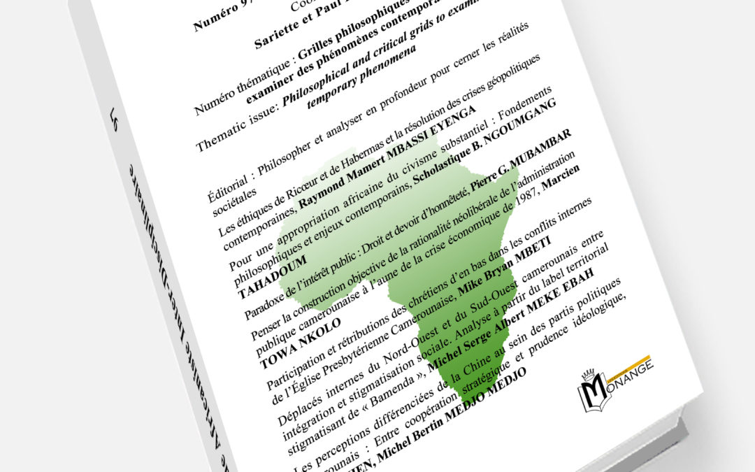 Revue Africaniste Inter-Disciplinaire – RAID N°97