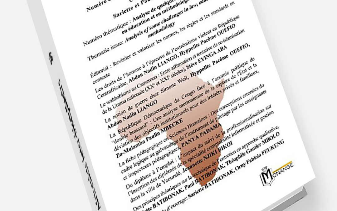 Revue Africaniste Inter-Disciplinaire – RAID N°89