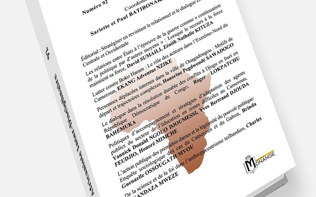 Revue Africaniste Inter-Disciplinaire – RAID N°92