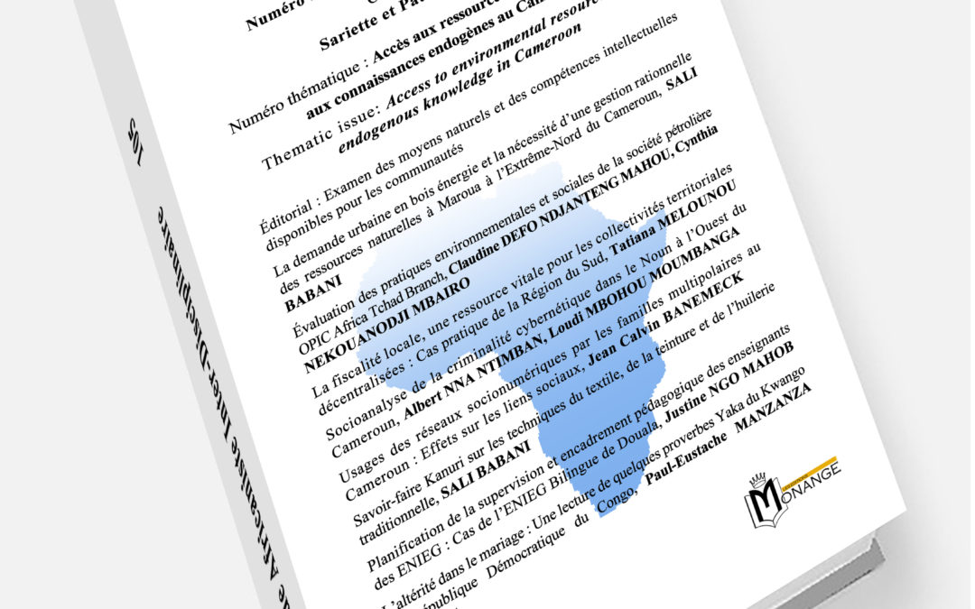 Revue Africaniste Inter-Disciplinaire – RAID N°105