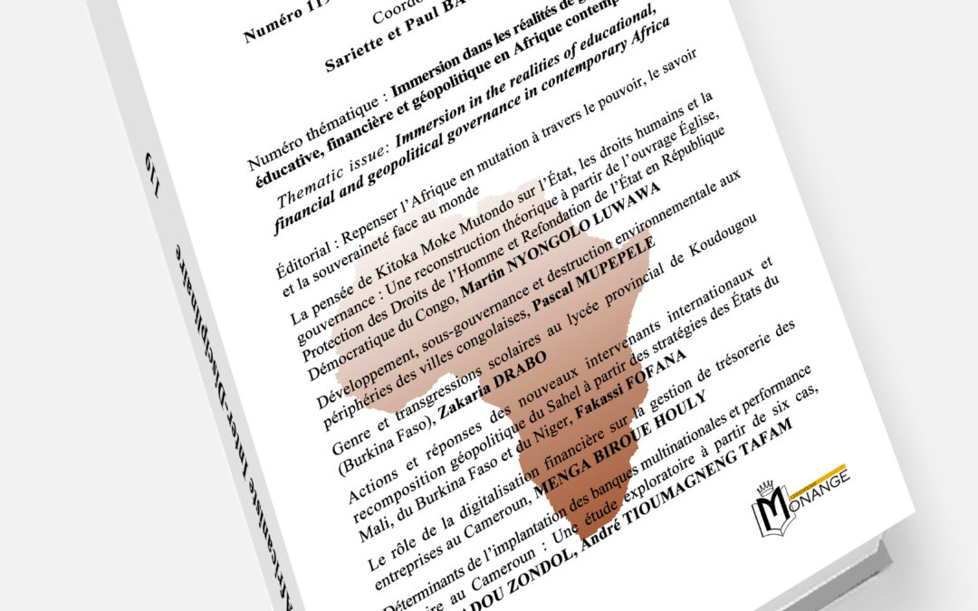 Revue Africaniste Inter-Disciplinaire – RAID N°119